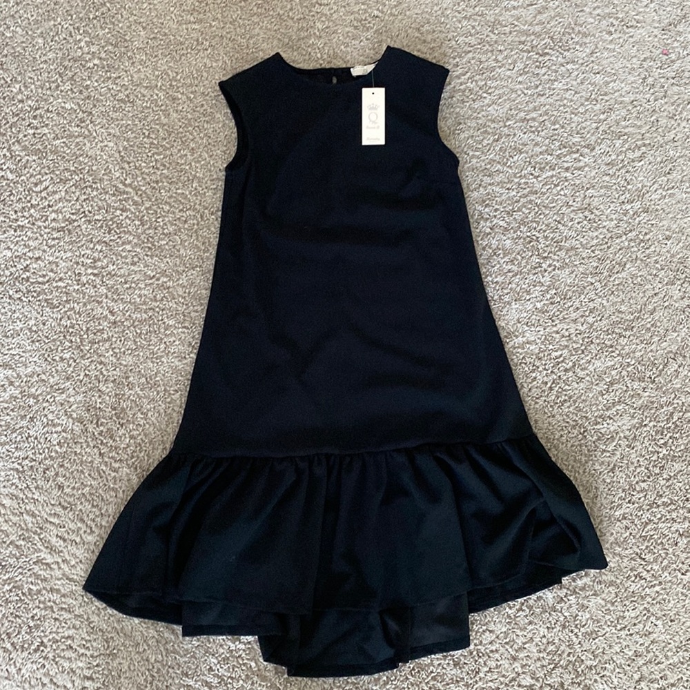 Queen Bee maternity size 8 black dress, NWT, never worn (size maternity S)